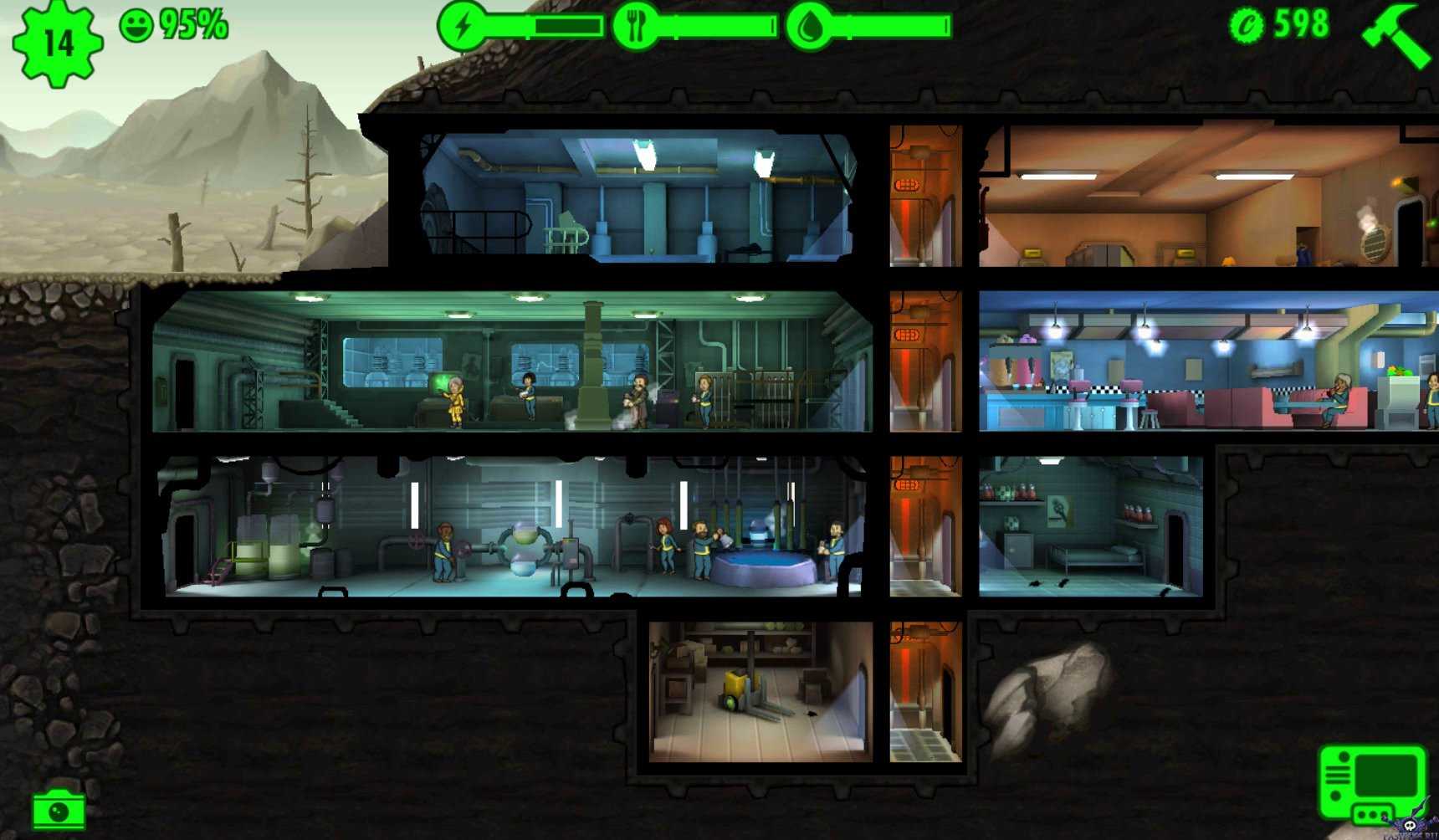 Взлом fallout shelter мод много денег и ланч боксов скачать на android последнюю версию бесплатно