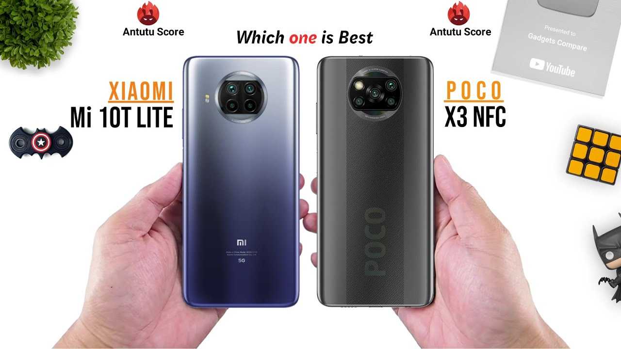 POCO X3 NFC против Xiaomi Mi 10T Lite: какой смартфон лучше Сравнение дизайна, спецификаций, производительности и функциональности устройств Рекомендации по выбору