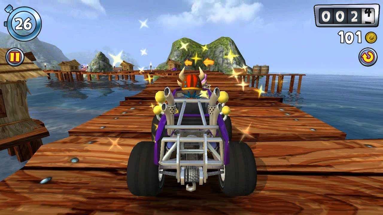 Beach Buggy Racing порадует игроков, любящих скорость и отсутствие каких-либо правил езды