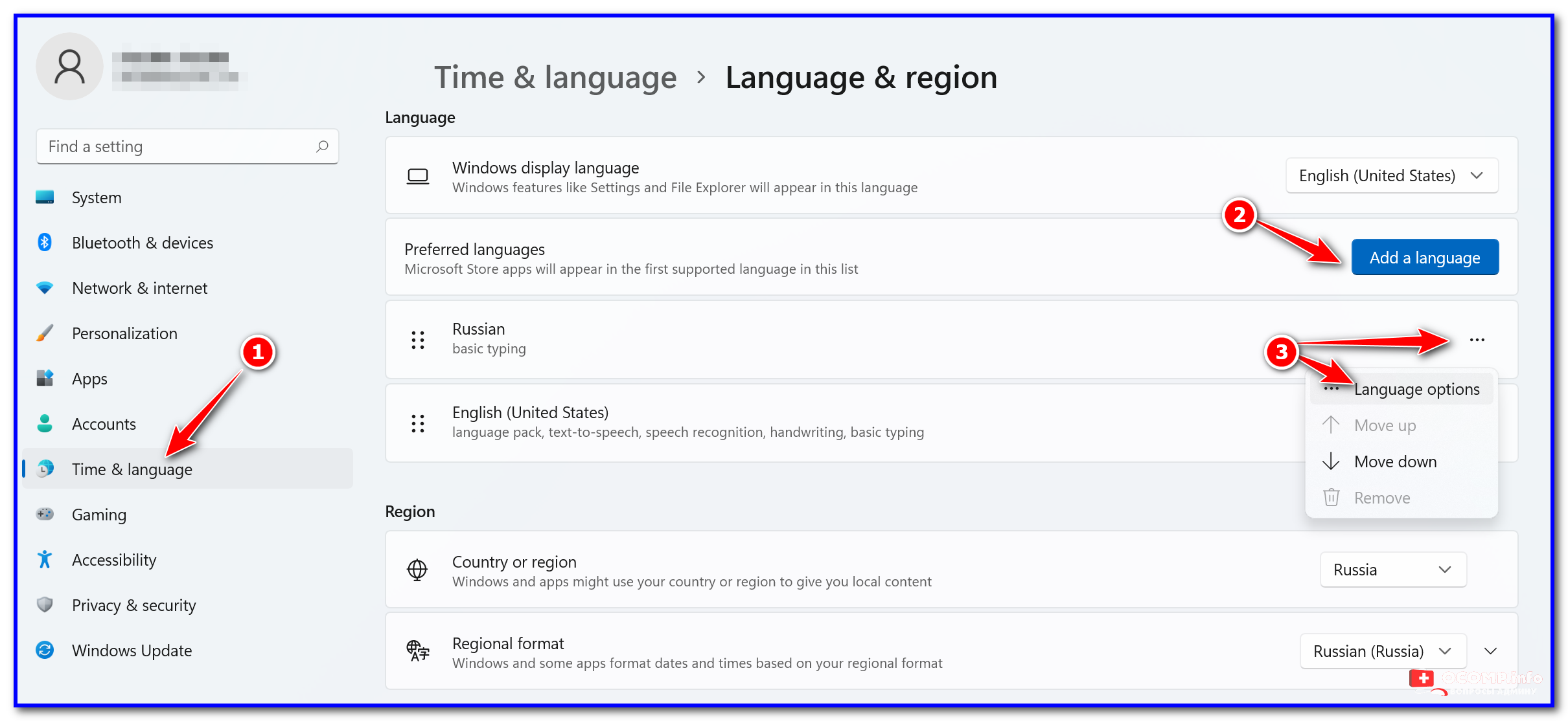 Window перевод. Your Windows License support only one display language. Set as my Windows display language перевод.