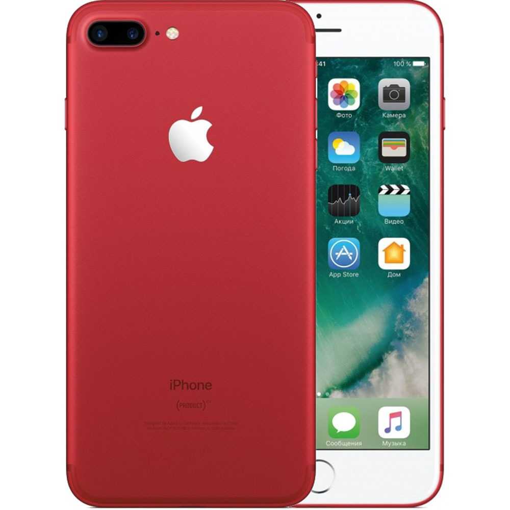 Apple iphone 7 и iphone 7 plus дебютировали в красном цвете